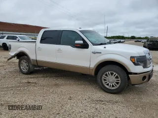 2011 Ford F-150 XL with VIN 1FTFW1CF8BKE08865, listed as a Copart auction lot 55792615 with 75,597 mi miles and Salvage title. Bid and sale history available at DreamBid. Image 4.