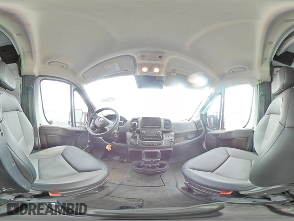 2023 Ram ProMaster Cargo with VIN 3C6LRVDG9PE535246, listed as a Copart auction lot 45709465 with 86,093 mi miles and Salvage Title. Bid and sale history available at DreamBid. Image 15.