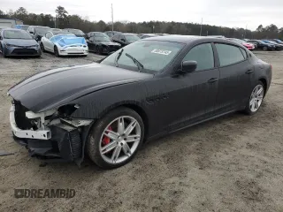 2014 Maserati Quattroporte GTS z VIN ZAM56PPAXE1087625, wystawiony jako Copart lot #88873745 z przebiegiem 45 088 mil mil oraz Czysty tytuł • Clean title. Historia ofert i sprzedaży dostępna na DreamBid. Obrazek 1.