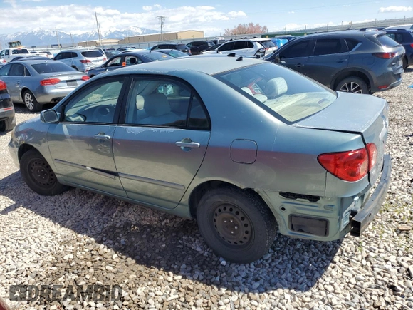 2005 Toyota Corolla CE with VIN 1NXBR30E55Z380976, listed as a Copart auction lot 55688755 with 293,000 mi miles and Salvage title. Bid and sale history available at DreamBid. Image 2.