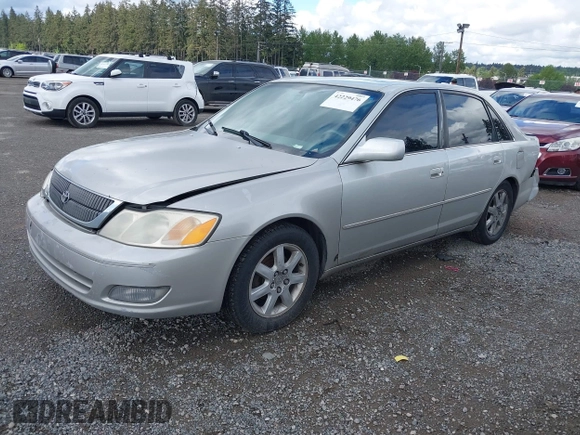 2001 Toyota Avalon XL with VIN 4T1BF28B21U128321, listed as a IAAI auction lot 42229476 with 258,769 mi miles and . Bid and sale history available at DreamBid. Image 2.