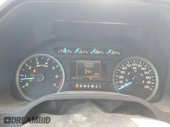 2015 Ford F-150 XLT with VIN 1FTEW1EG7FFA43224, listed as a Copart auction lot 54831665 with 265,723 mi miles and Salvage title. Bid and sale history available at DreamBid. Image 9.