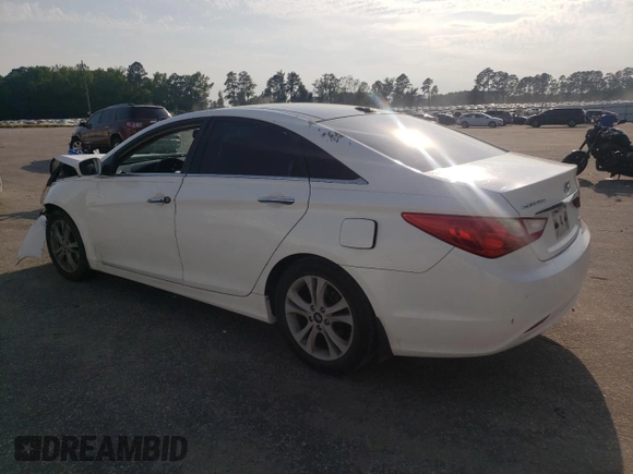 2012 Hyundai Sonata Limited z VIN 5NPEC4AC0CH382468, wystawiony jako Copart lot #57760705 z przebiegiem 195 114 mil mil oraz Szkoda całkowita • Salvage title. Historia ofert i sprzedaży dostępna na DreamBid. Obrazek 2.