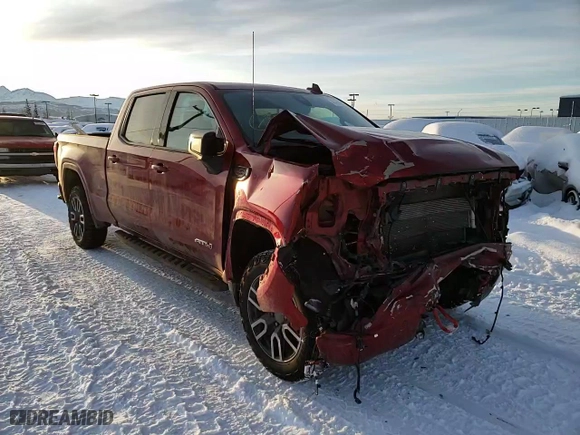 2022 GMC Sierra 1500 Limited AT4 with VIN 3GTP9EEL2NG121314, listed as a Copart auction lot 40676084 with 26,893 mi miles and Salvage Title. Bid and sale history available at carsss.com. Image 11.