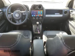 2015 Jeep Compass Sport with VIN 1C4NJDBB4FD426641, listed as a Copart auction lot 47440235 with 124,386 mi miles and Salvage Title. Bid and sale history available at carsss.com. Image 8.