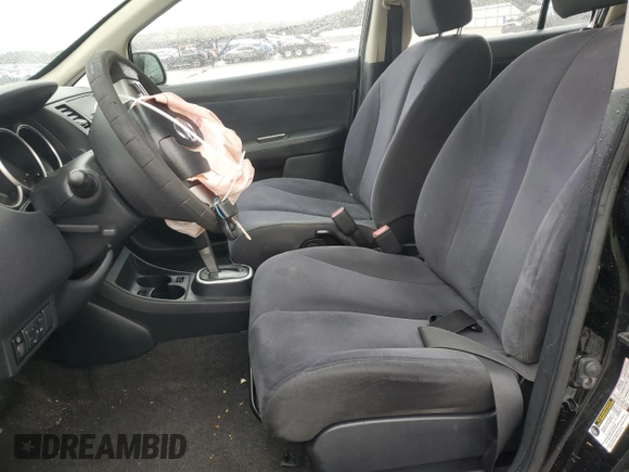 2008 Nissan Versa 1.8 S with VIN 3N1BC13E38L371085, listed as a Copart auction lot 51945565 with 79,859 mi miles and Salvage Title. Bid and sale history available at carsss.com. Image 7.