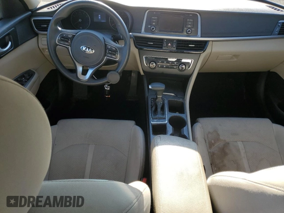 2016 Kia Optima LX with VIN 5XXGT4L30GG020082, listed as a Copart auction lot 87690225 with 81,067 mi miles and Salvage Title. Bid and sale history available at carsss.com. Image 8.