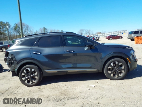 2023 Kia Sportage X-Line with VIN 5XYK6CAF2PG132435, listed as a IAAI auction lot 41663650 with 32,698 mi miles. Bid and sale history available at carsss.com. Image 14.