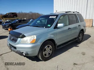 2003 Honda Pilot EX with VIN 2HKYF18623H572890, listed as a Copart auction lot 49452895 with 238,501 mi miles and Salvage Title. Bid and sale history available at DreamBid. Image 1.