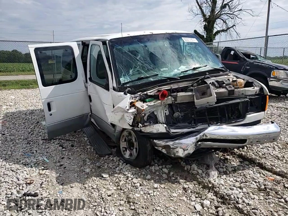 2006 Ford Econoline Passenger XL with VIN 1FMRE11L96HA27470, listed as a Copart auction lot 60317834 with Not provided miles and Salvage title. Bid and sale history available at DreamBid. Image 11.