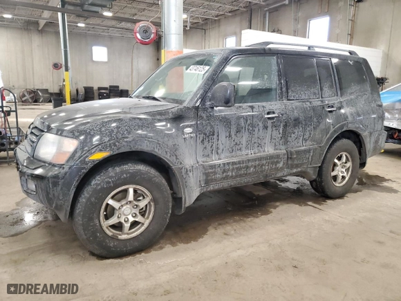 2002 Mitsubishi Montero LTD with VIN JA4MW51R82J032728, listed as a Copart auction lot 43746125 with 207980 miles and Clean Title. Bid and sale history available at carsss.com. Image 1.