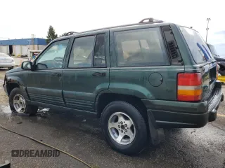 1996 Jeep Grand Cherokee Laredo with VIN 1J4GZ58S4TC281689, listed as a Copart auction lot 78466524 with 0 mi miles and Salvage Title. Bid and sale history available at carsss.com. Image 2.