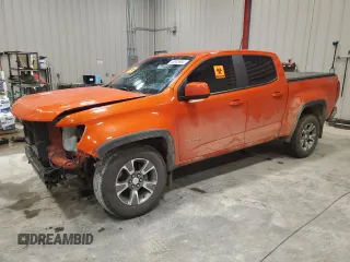 2016 Chevrolet Colorado 4WD Z71 z VIN 1GCGTDE38G1326214, wystawiony jako Copart lot #58808965 z przebiegiem 50 716 mil mil oraz Czysty tytuł • Clean title. Historia ofert i sprzedaży dostępna na DreamBid. Obrazek 1.