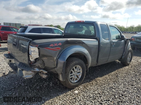 2016 Nissan Frontier SV with VIN 1N6AD0CW7GN729115, listed as a Copart auction lot 56129195 with 116,756 mi miles and Salvage title. Bid and sale history available at DreamBid. Image 3.