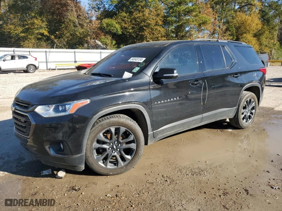 2019 Chevrolet Traverse RS with VIN 1GNERJKW3KJ310442, listed as a Copart auction lot 84848134 with 147,392 mi miles and Salvage Title. Bid and sale history available at carsss.com. Image 1.