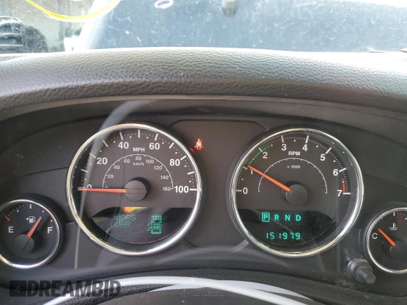 2012 Jeep Wrangler Unlimited Rubicon with VIN 1C4HJWFG2CL260944, listed as a Copart auction lot 43463685 with 151,979 mi miles and Salvage title. Bid and sale history available at DreamBid. Image 9.