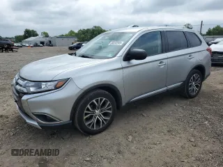2018 Mitsubishi Outlander ES with VIN JA4AZ3A34JZ061511, listed as a Copart auction lot 58232285 with 138,608 mi miles and Salvage title. Bid and sale history available at DreamBid. Image 1.