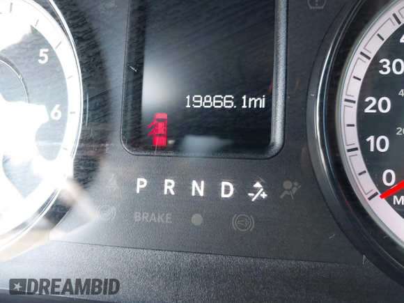 2024 Ram 1500 Classic Warlock with VIN 1C6RR7LG9RS157243, listed as a IAAI auction lot 42111265 with 19,866 mi miles. Bid and sale history available at carsss.com. Image 14.