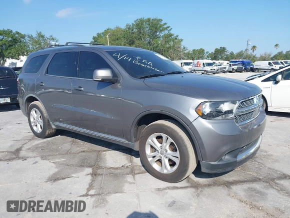 2011 Dodge Durango Crew with VIN 1D4RD4GG2BC698489, listed as a IAAI auction lot 42047776 with 226,924 mi miles and . Bid and sale history available at carsss.com. Image 1.