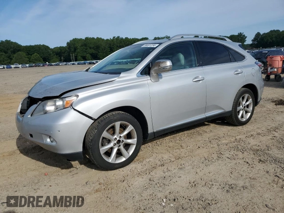 2011 Lexus RX 350 with VIN 2T2ZK1BA0BC045571, listed as a Copart auction lot 56461234 with 179,721 mi miles and Salvage title. Bid and sale history available at DreamBid. Image 1.