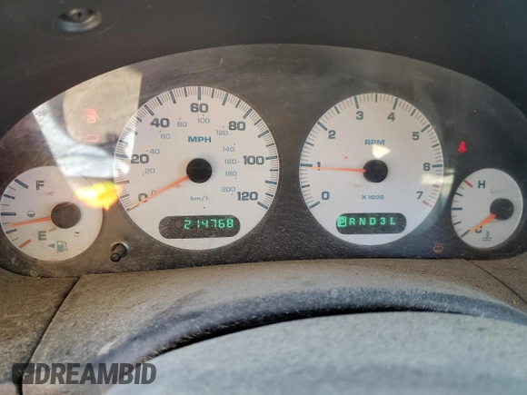 2001 Dodge Caravan Sport with VIN 2B4GP44302R610105, listed as a Copart auction lot 72903194 with 214,768 mi miles and Salvage Title. Bid and sale history available at carsss.com. Image 9.