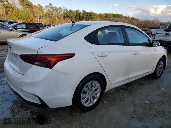2019 Hyundai Accent SE with VIN 3KPC24A37KE047365, listed as a Copart auction lot 84887904 with 115,483 mi miles and Salvage Title. Bid and sale history available at carsss.com. Image 3.