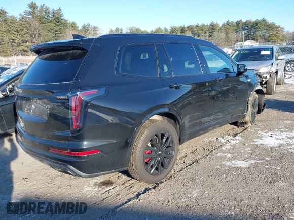 2024 Cadillac XT6 AWD Sport z VIN 1GYKPHRS4RZ700307, wystawiony jako IAAI lot #41257556 z przebiegiem 18 292 mil mil oraz . Historia ofert i sprzedaży dostępna na DreamBid. Obrazek 4.