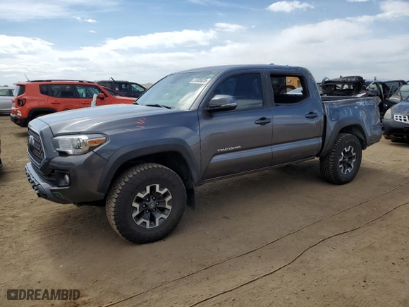 2019 Toyota Tacoma 4WD SR with VIN 5TFCZ5AN1KX206478, listed as a Copart auction lot 51000035 with 113,497 mi miles and Salvage Title. Bid and sale history available at carsss.com. Image 1.