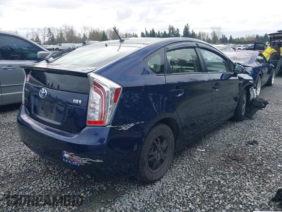 2015 Toyota Prius Four with VIN JTDKN3DUXF1996063, listed as a IAAI auction lot 41936697 with 103,180 mi miles. Bid and sale history available at carsss.com. Image 4.