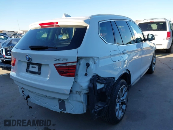 2017 BMW X3 xDrive28i z VIN 5UXWX9C50H0T08829, wystawiony jako IAAI lot #41815714 z przebiegiem 79 120 mil mil oraz . Historia ofert i sprzedaży dostępna na DreamBid. Obrazek 4.
