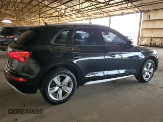 2018 Audi Q5 Premium with VIN WA1ANAFY6J2158593, listed as a Copart auction lot 60899955 with 141,479 mi miles and Clean title. Bid and sale history available at DreamBid. Image 3.