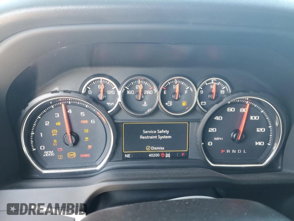 2023 Chevrolet Silverado 3500HD LT with VIN 1GC4YTE71PF180193, listed as a Copart auction lot 71985064 with 40,200 mi miles and Salvage Title. Bid and sale history available at carsss.com. Image 9.