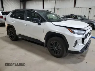 2024 Toyota RAV4 Hybrid XSE with VIN 2T3E6RFV8RW082127, listed as a Copart auction lot 49457035 with 5,544 mi miles and Salvage Title. Bid and sale history available at DreamBid. Image 4.