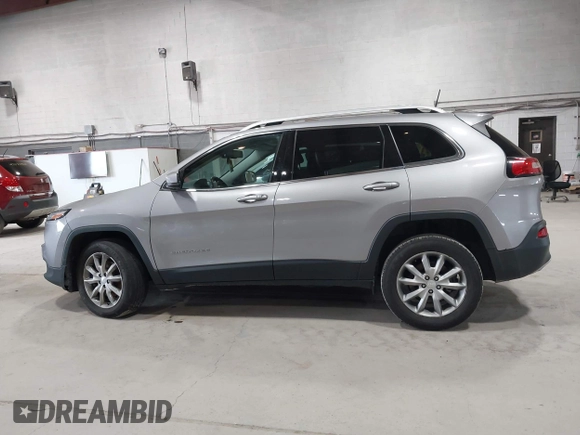 2018 Jeep Cherokee Limited with VIN 1C4PJMDX1JD607707, listed as a IAAI auction lot 42095889 with 123,913 mi miles and . Bid and sale history available at DreamBid. Image 15.