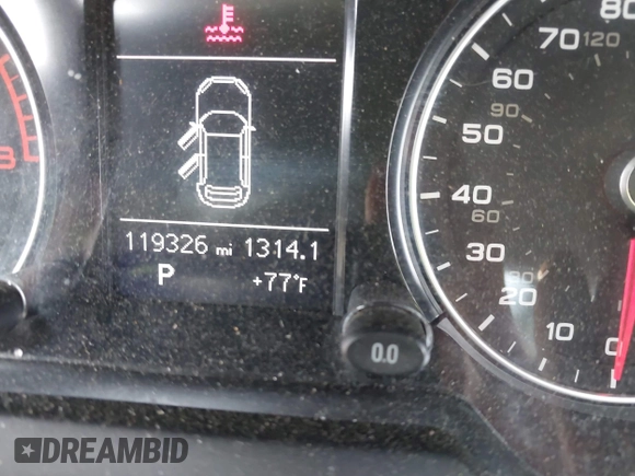 2013 Audi Q5 Premium with VIN WA1CFAFP7DA057277, listed as a IAAI auction lot 42411345 with 119,326 mi miles and . Bid and sale history available at DreamBid. Image 15.