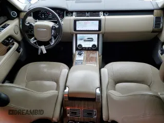 2019 Land Rover Range Rover HSE with VIN SALGS2SV3KA550702, listed as a Copart auction lot 55620575 with 92,150 mi miles and Clean Title. Bid and sale history available at DreamBid. Image 8.