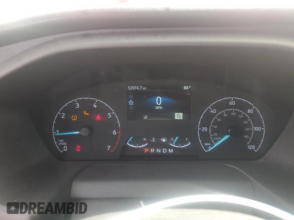 2023 Ford Transit with VIN 1FTBW2DG9PKA39789, listed as a Copart auction lot 48211725 with 52,974 mi miles and Salvage Title. Bid and sale history available at DreamBid. Image 9.