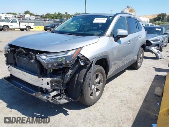 2022 Toyota RAV4 Hybrid XLE with VIN 4T3RWRFV2NU066761, listed as a IAAI auction lot 42784621 with 24,711 mi miles and . Bid and sale history available at DreamBid. Image 18.