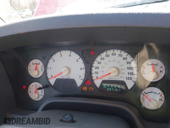 2006 Dodge 1500 SLT with VIN 1D7HU18266S679388, listed as a IAAI auction lot 41792806 with 207,161 mi miles. Bid and sale history available at carsss.com. Image 7.