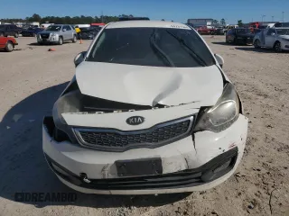 2015 Kia Rio EX with VIN KNADN4A35F6427387, listed as a Copart auction lot 84731584 with 146,405 mi miles and Salvage Title. Bid and sale history available at carsss.com. Image 5.