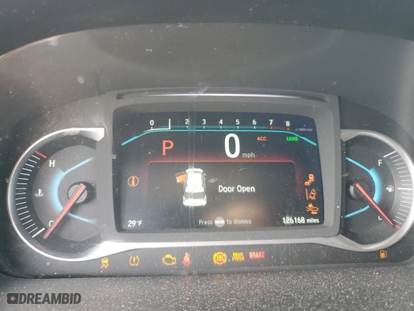 2019 Honda Pilot Touring 8-Passenger with VIN 5FNYF5H96KB041044, listed as a Copart auction lot 85808604 with 126,168 mi miles and Salvage Title. Bid and sale history available at carsss.com. Image 9.