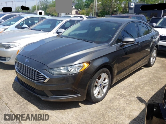 2018 Ford Fusion SE with VIN 3FA6P0HD9JR162701, listed as a Copart auction lot 53996625 with 160,219 mi miles and Clean Title. Bid and sale history available at carsss.com. Image 2.