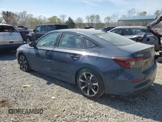 2025 Honda Civic Sedan Hybrid Sport with VIN 2HGFE4F87SH311473, listed as a Copart auction lot 50049975 with 2,230 mi miles and Salvage Title. Bid and sale history available at carsss.com. Image 2.