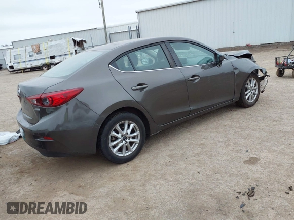 2016 Mazda 3 i Sport with VIN JM1BM1U78G1315742, listed as a IAAI auction lot 41716463 with 122,986 mi miles and . Bid and sale history available at DreamBid. Image 4.