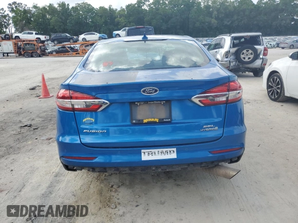 2019 Ford Fusion SEL with VIN 3FA6P0MU6KR139156, listed as a Copart auction lot 52522375 with 148,247 mi miles and Non Repairable. Bid and sale history available at DreamBid. Image 6.