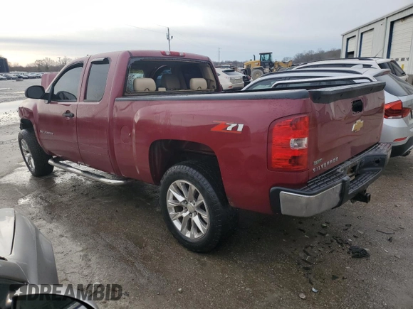 2007 Chevrolet Silverado 1500 LT w/1LT with VIN 1GCEC19007Z599753, listed as a Copart auction lot 88980085 with 215,387 mi miles and Non Repairable. Bid and sale history available at carsss.com. Image 2.