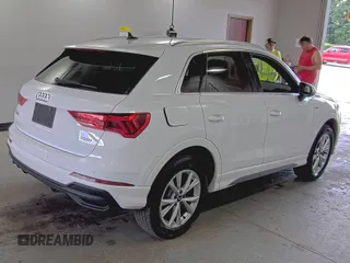 2023 Audi Q3 S line Premium with VIN WA1DECF37P1107583, listed as a IAAI auction lot 42708277 with 51,891 mi miles and . Bid and sale history available at DreamBid. Image 34.