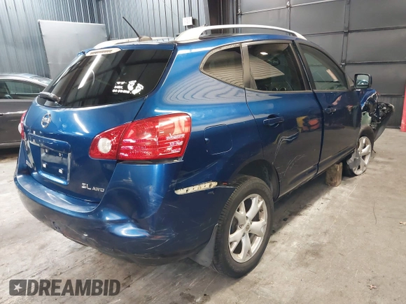 2008 Nissan Rogue SL with VIN JN8AS58V58W140411, listed as a IAAI auction lot 41823823 with 165,565 mi miles and . Bid and sale history available at DreamBid. Image 4.