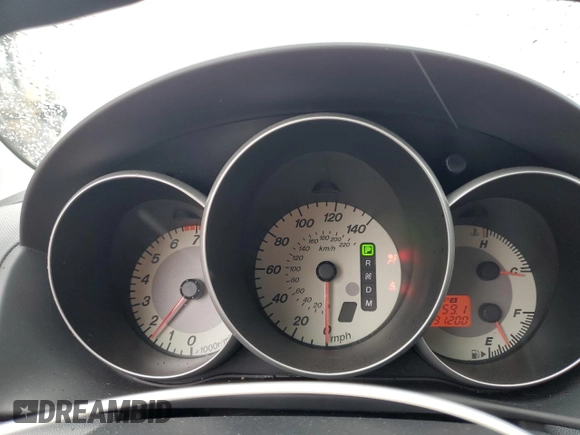 2008 Mazda 3 Sport with VIN JM1BK32F081804357, listed as a Copart auction lot 47356055 with 91,200 mi miles and Salvage Title. Bid and sale history available at DreamBid. Image 9.