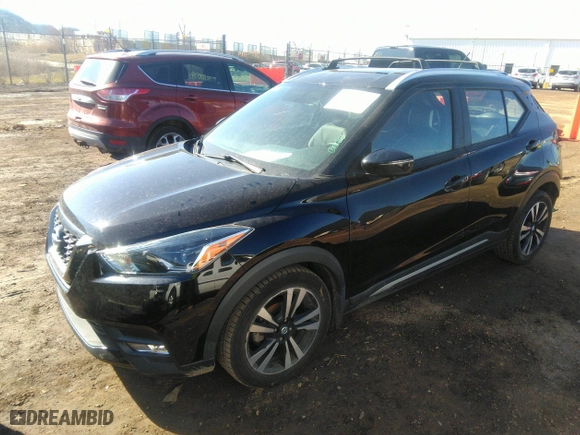2019 Nissan Kicks S with VIN 3N1CP5CUXKL511678, listed as a IAAI auction lot 38759857 with 82,889 mi miles. Bid and sale history available at carsss.com. Image 20.